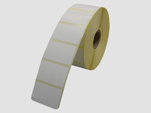 Zebra Etiketten - Direct Thermisch Gecoat - 40x25mm - rol à 2.000 stuks - Permanent