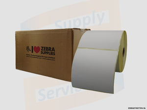 Zebra (3006321) Etiketten - Paperlabels - 102x102mm - doos à 12 rollen - Permanent