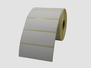 Zebra Etiketten - Direct Thermisch Gecoat - 80x30mm - rol à 1.250 stuks - Removable